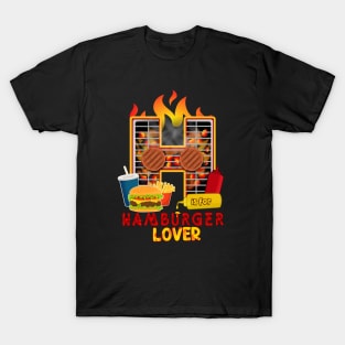 H is for Hamburger Lover T-Shirt